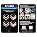 FINCIBO Round Screen Cleaner 4X Microfiber Sticker w/ Design for Smartphones RS.2029.00