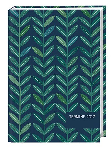 times&more Blätter Kalenderbuch petrol - Kalender 2017