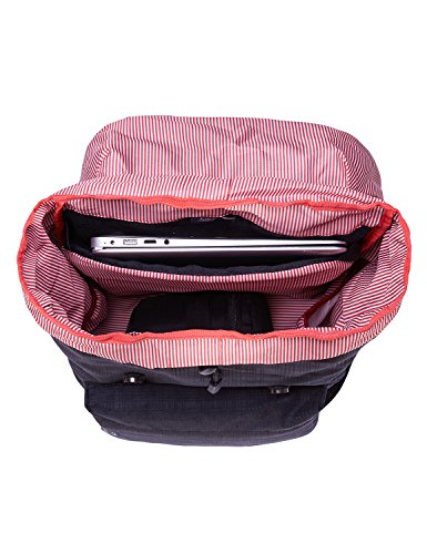 L  ssiger Daypacks  KAUKKO 16 Zoll Laptop Outdoor Rucks  cke f  r 14  Notebook Sch  ler Backpacks Schultaschen f  r Wandern  Reisen  Camping  43black 