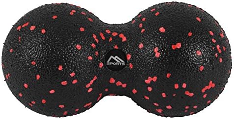 Fascia Roller/Set Black/Red Premium Fascia Ball | Peanut Ball Mini Roll Professional Studio Quality FASCIAE Fascia Set – Massage Roller – , PeanutBall