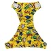 Babys Adjustable Washable Reusable Ultimate Swim Diapers Cover Pants Nappies Yellow 1-2 Years