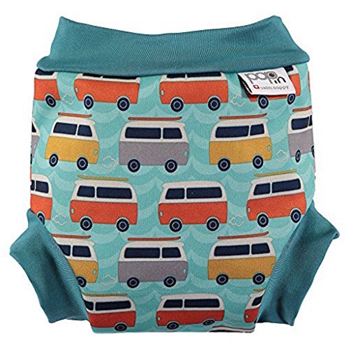 Pop In Swim Nappy (Small, Campervan Green)