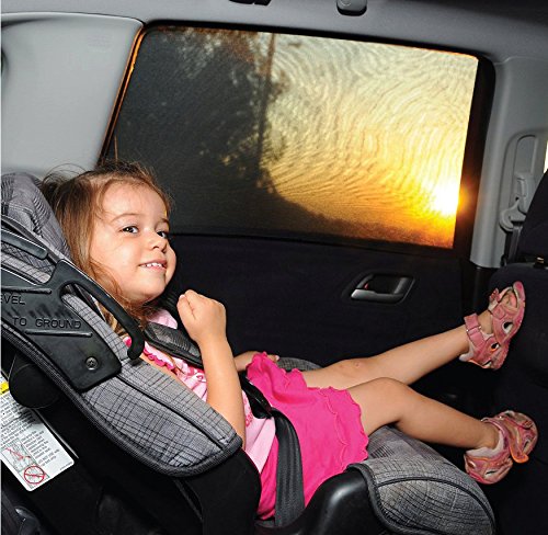 Baby hinten Schatten SOX Universal Fit Auto Seite Fenster Sonne Schatten (2 Stück)