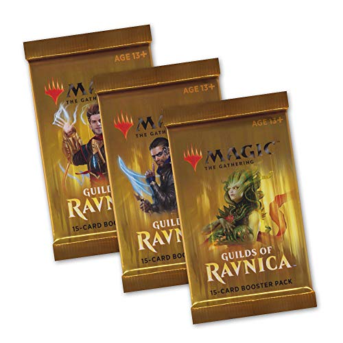 Preisvergleich Produktbild Magic the Gathering - Guilds of Ravnica - 3X Booster Packung - englische Ausgabe