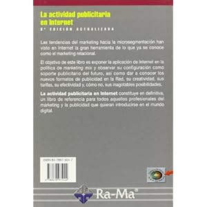 La actividad publicitaria en Internet. 3ª edición actualizada.