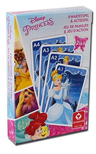 Book's Cover ofJeu de 32 cartes  8 familles Disney Princess
