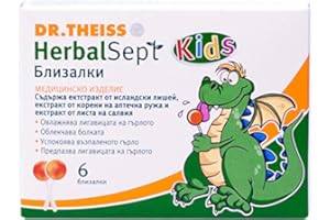 HERBALSEPT Dr. Theiss Herbal Sept Kids-6 Lutscher für Kinder