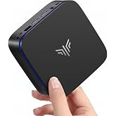 NiPoGi AK1PLUS Mini PC,Intel N5030,WIN-11 Pro,12GB RAM,256GB SSD | (up to 3.1GHz), Mini Computers for School/Business/Home, W
