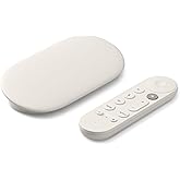 Google TV Streamer (4K) – Fast streaming entertainment on your TV with voice search remote – Watch movies, shows, live TV and