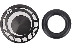 SolUptanisu Cover Crank,Bicycle Bike Crankset Crank Parts Bottom Bracket Cap Bolt Aluminum Alloy Black Mountain Anti Dust Bicycle Accessory bike crank dust caps