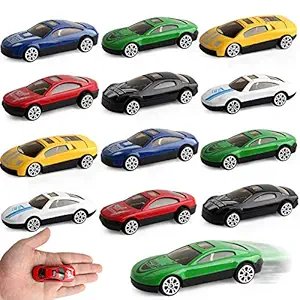 DishyKooker 6 pcs Children 1/72 Simulation Module Alloy Toys Vehicle Truck Mini Cars Toy for Kids Random Color