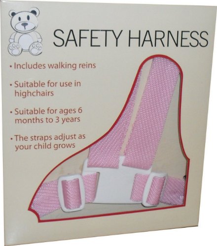 Baby Safety Harness & Walking Reins PINK
