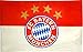 Produktbild FC BayernHissfahne/ Hissflagge "Logo" 150x100 cm (Fahne) (2 Ösen)