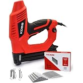 KOBB KBZ90 15-25mm Zımba ve 15-32mm Profesyonel &Ccedil;ivi &Ccedil;akma Makinesi + 3000 adet Yedek Zımba ve &Ccedil;ivi, Kırmızı/Siyah