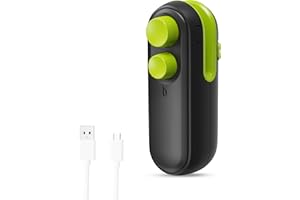 Brifit Mini Bag Sealer, [Newest] USB Rechargeable Heat Sealer, 2 in 1 Heat Cutter & Sealer, Handy Chip Bag Resealer, Kitchen Gadget for Snack Cookies Plastic Bags Foods Storage Fresh (Black)