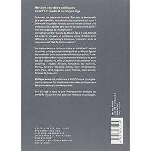 Histoire des idées politiques dans l'Antiquité et au Moyen Âge Livre en Ligne - Telecharger Ebook