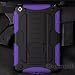 Produktbild iPad Mini 3 / 2 / 1 Hülle, Cocomii Robot Armor NEW [Heavy Duty] Premium Tactical Grip Kickstand Shockproof Hard Bumper Shell [Military Defender] Full Body Dual Layer Rugged Cover Case Schutzhülle Apple (Purple)