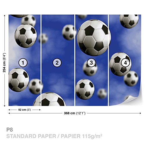 Fussball FOTOTAPETE FOTOTAPETEN WANDBILD
