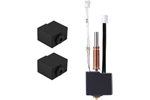 BOXOB Zestaw Hotend do Anycubic Kobra 3 Combo ACE Pro, Zestaw Ekstrudera Głowicy Drukującej Wersja Upgrade 2.0 Hotend z 2-Częściową Silikonową Osłoną Blokiem Grzewczym Wkładem Grzewczym Termistorem
