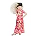 Produktbild Kinderkostüm Chinesin Hanako 116-152 Mädchen Kleid pink/bunt Fasching Asiatin