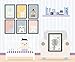 Produktbild Willkommen Baby-Poster Set - Poster und Kinderzimmer-Dekoration für das Neugeborene mit süßen Tieren für Babies und Kleinkinder, Set aus 7 Stück ohne Rahmen, 13x18cm, Fotopapier, Pastellfarben