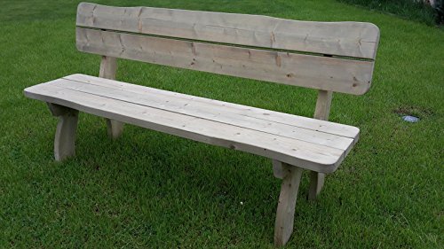Gartenbank Holzbank Freital 180 cm TOP - 2