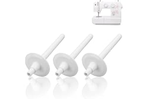 NIIYEN 3 Stück Spulenstift Universial Kunststoff Garnrollenstift für Nähmaschinen Garnrollenstift Haushaltsnähmaschine Ersatzspulenspulenhalter Hilfsgarnrollenstift für Singer