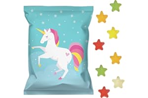 maxiPRINT1000 12 / 24 Einhorn Gummibärchen Mitgebsel Kindergeburtstag Mitbringsel Gastgeschenke Kinder kleine Geschenke Mädchen Give Aways Kleinigkeiten Einhörner Unicorn