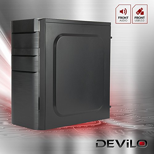 DEViLO PC 1119 – AMD A8-7600 (4x 3.1GHz) | 8GB | 120GB SSD | Radeon R7 | MSI | DVD | Sound | LAN | 420W | Win7 - 6