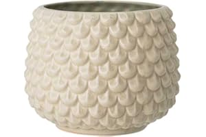 Nordring Vaso da fiori vintage Pino L (16,5 cm Ø), in ceramica