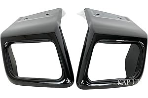 KONNEKT Exhaust Tips Tailpipe Fits: RR Evoque Dynamic BLACK Edition 2011-18