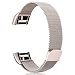 Produktbild Mornex Kompatibel Fitbit Charge 2 Armband, Milanese Edelstahl Ersatz Klassisch Smart Watch Armbänder, stylishe Zubehörkollektion, Champagner
