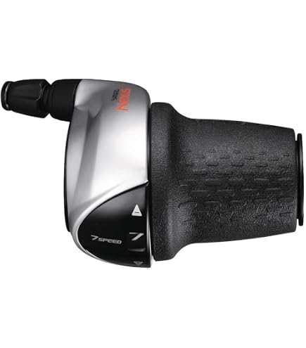 Poignée Tournante Sturmey Archer S30 - Levier De Vitesse 3 Vitesses Pour Moyeu - Câble Intérieur 2000 Mm Inclus - Noir