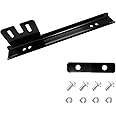 NALACAL License Plate Holder, Front Bumper License Plate Frames Relocator with Mounting Bolts and Nuts, Universal Drilling Mounting Auto License Plate Bracket Holder, Car Accessories (Black)