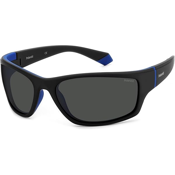 Polaroid Hombre PLD 7005/S RC YYV 63 Gafas de sol, Negro (Black Rubber/Green Pz