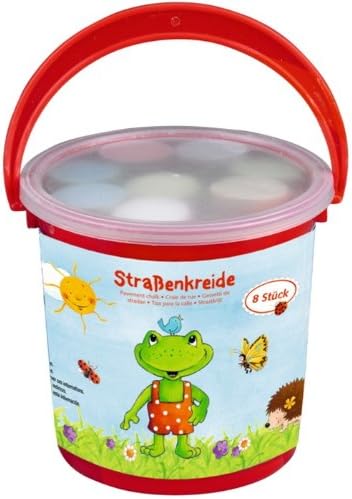 Garden Kids Pavement Chalk in a Bucket, 11.5 x 10 cm, Model# 10551