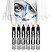 PaintGlow UV Neon Face & Body Paint Stick (6 Pack) Halloween makeup face paint