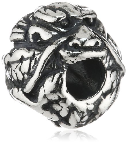 TrollBeads Damen-Bead Chinesischer Drache 925 Sterling Silber TAGBE-40024