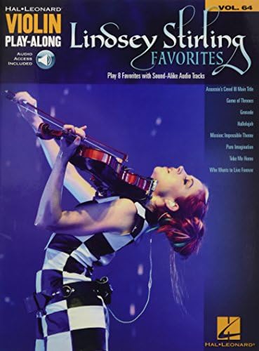Lindsey Stirling Favorites: Violin Play-Along Volume 64 (Hal Leonard Violin Play-Along) (Includes Online Access Code) (Hal Leonard Violin Play-along, 64)