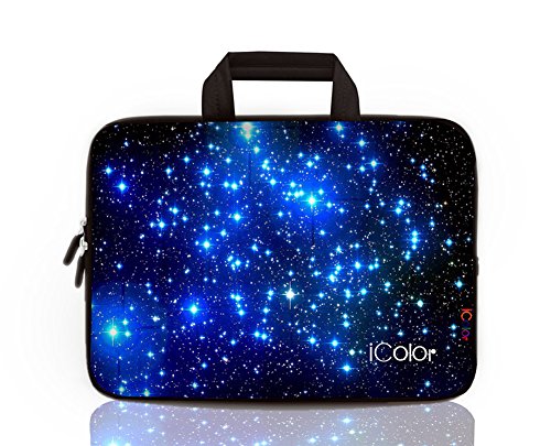 iColor Netbook- und Chromebook- Tasche Notebooktasche Laptoptasche Schutzhülle für Größe 11,6 12 12,1 Zoll) mit Tragegriff