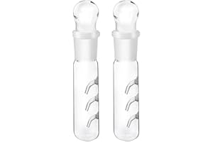 SILKWISH 2 trappole per planari efficienti, 3 fori, vetro trasparente Planaria Trap per serbatoio di pesce, acquario, vetro trasparente Catcher Trap (riutilizzabile)