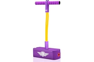 Stfitoh Pogo Jumper for Girls Boys, Toys for 3-12 Year Old Girls Gifts for 3-12 Year Old Boys Outdoor Toys for Kids Age 3-12 Birthday Gifts Purple