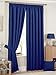 Produktbild Just Contempo Vorhang, Polyester, Curtain 90x90 inches (Extra Long Huge Massive, Navy (Dark Blue), Stück: 1