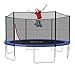 Produktbild Ampel 24 Trampolin Ø 430 cm blau | Gartentrampolin Komplettset mit verstärktem Netz | 6 Stangen | belastbar bis 160 kg