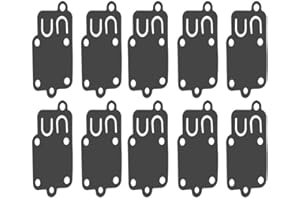 Fditt 10 Unids Carburador Carb Diafragma Junta Juego de Reemplazo para Briggs Stratton 270026 272538 272538S Accesorios