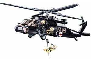Sluban M38-B1012 ModelBricks-UH-60 Black Hawk 692 pièces