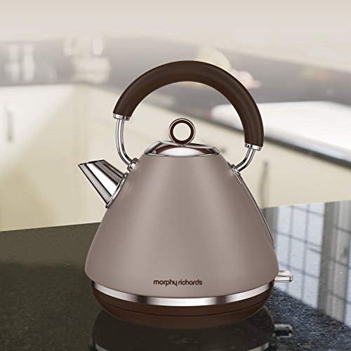 Morphy Richards Accents Wasserkocher Pryramide (Kiesel) - 7