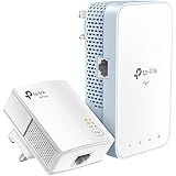 TP-Link AV1000 Gigabit Powerline ac Wi-Fi Kit, Broadband/WiFi Extender, WiFi Booster/Hotspot, Up to 300 meters over existing