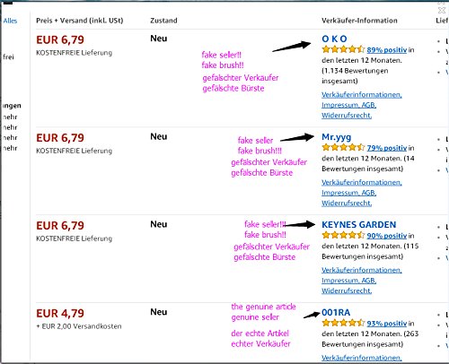 Coolster 8pcs Kosmetische Multicolor -Gesicht Make-up Pinsel Kits für Die Lippen Wange Augenbrauen Lidschatten Pinsel Set - 2