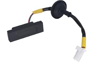 HISports Black ABS Tailgate Release Switch - Push Button, Compatible with Kia Rio (2012-2017), Sorento (2005-2009), Manual Operation